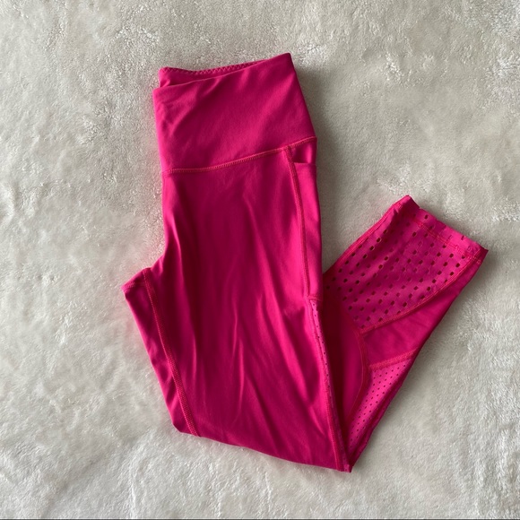 Victoria's Secret Pants - Victoria’s Secret Sport, hot pink mid rise leggings, size small